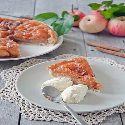 Французский яблочный тарт