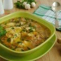 Гречневый суп с картофельными клёцками