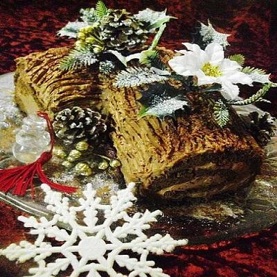 Торт Рождественское полено